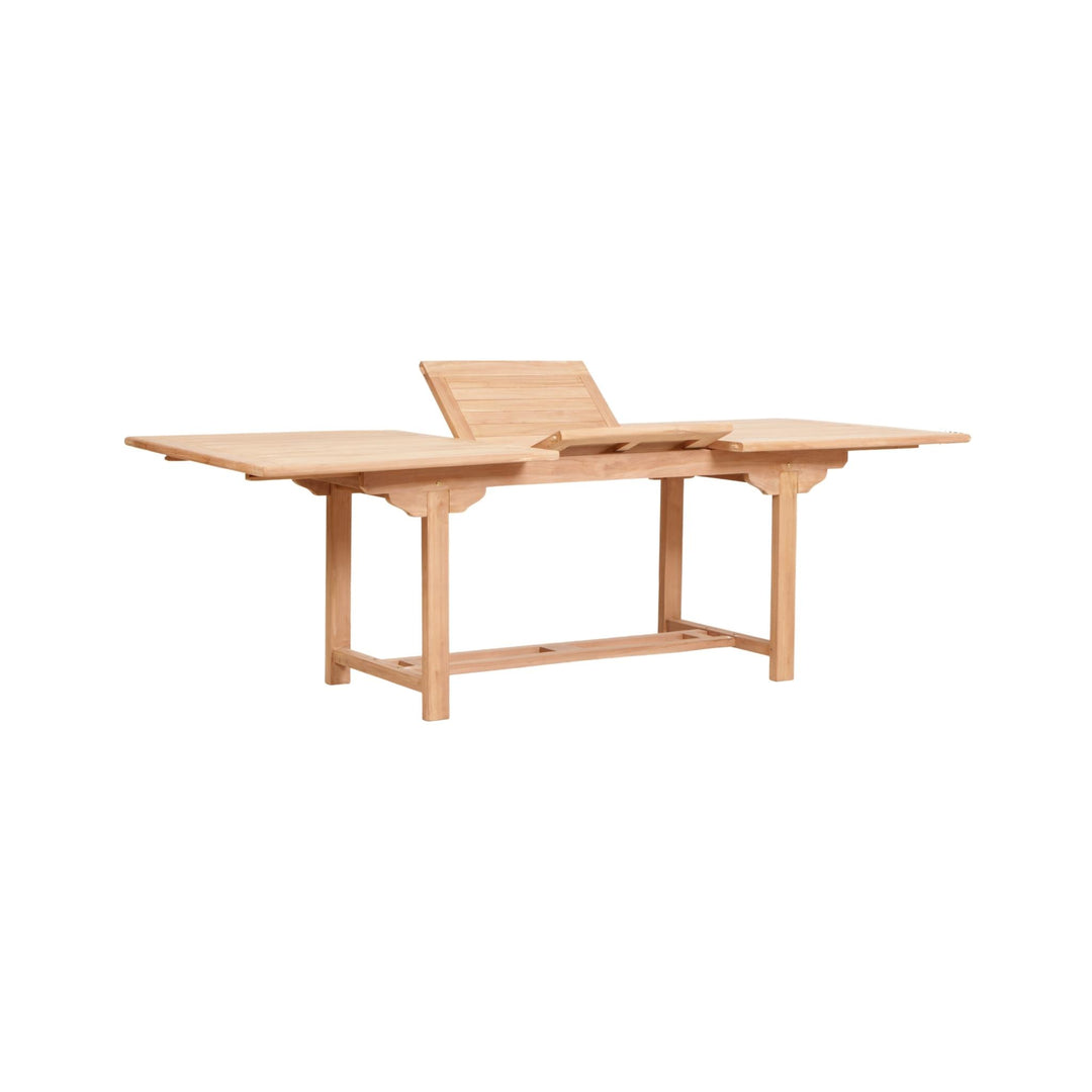 Table Rectangle Teck Extensible 240cm - Élégance et Fonctionnalité en Un