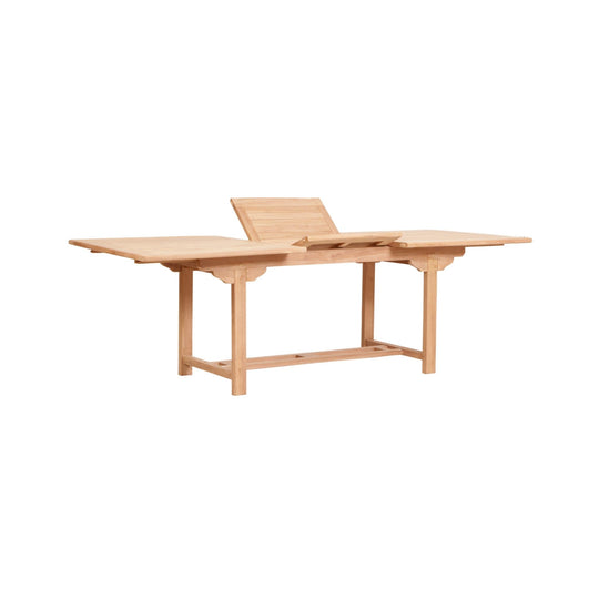 Table Rectangle Teck Extensible 240cm - Élégance et Fonctionnalité en Un