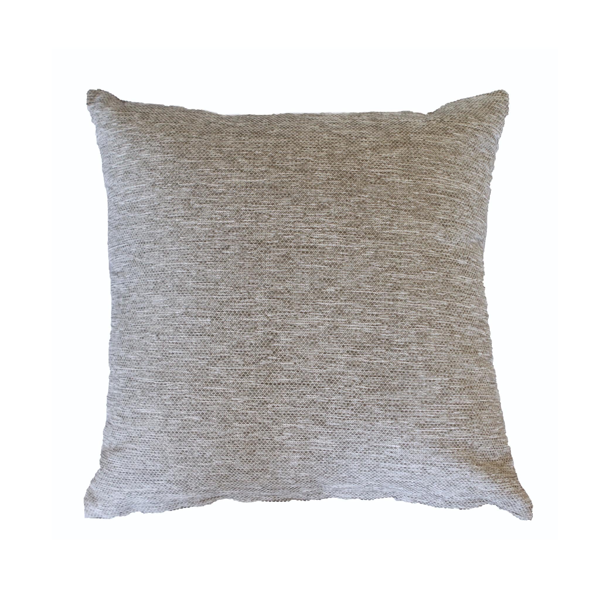 Coussin Extérieur Grège Résistant UV et Intempéries