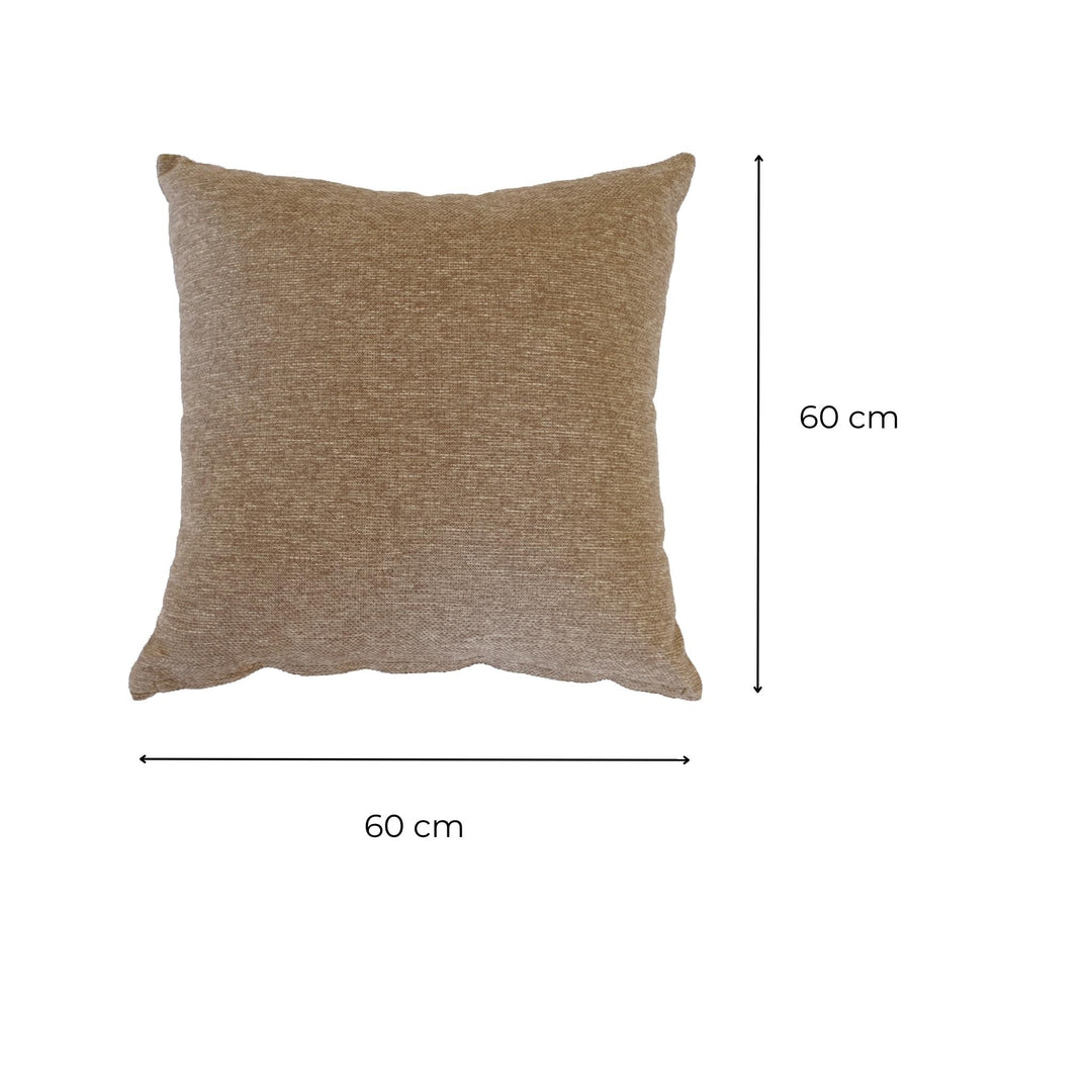 Coussin d'extérieur Taupe d'Or 60 cm