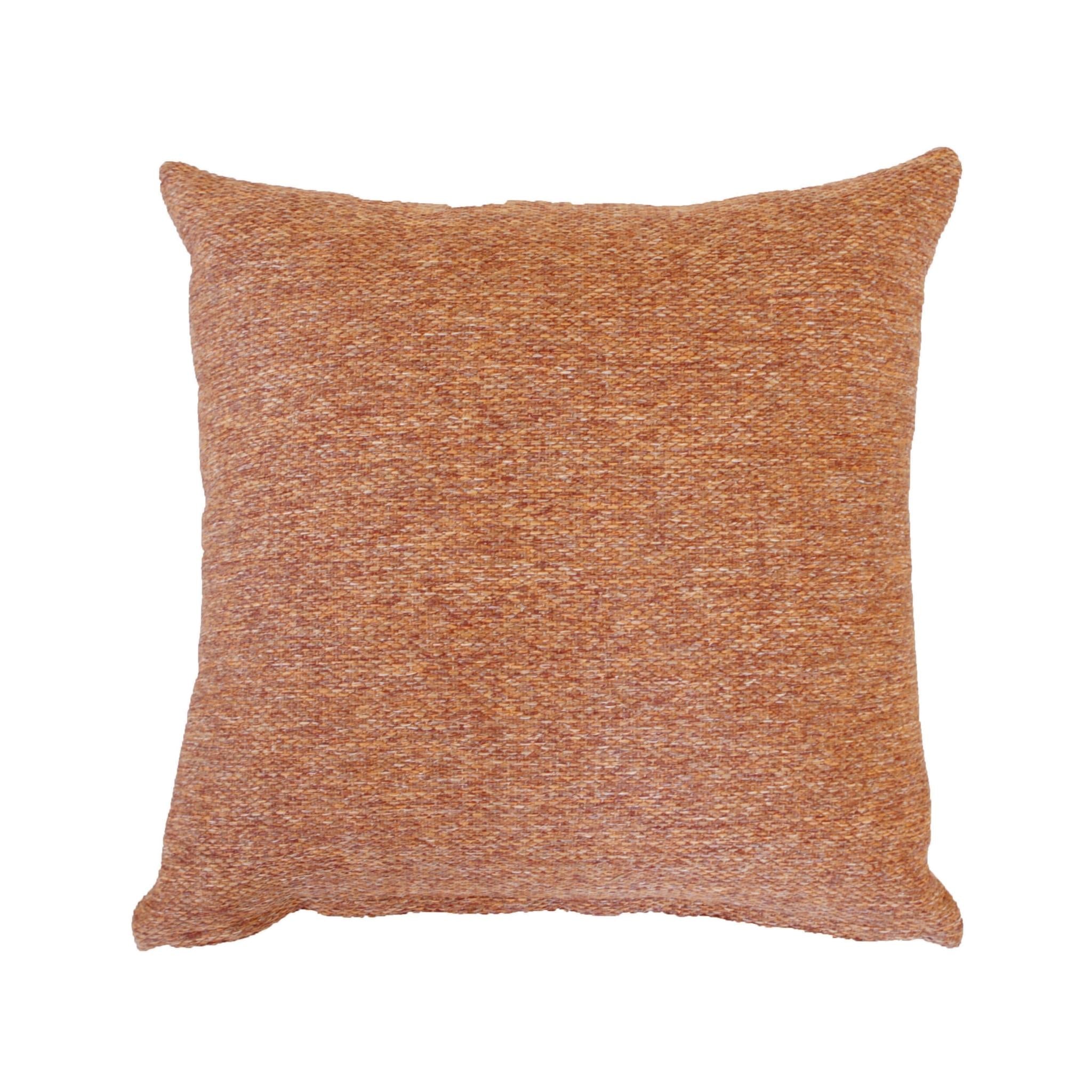 Coussin Extérieur Éclat Cannelle Résistant UV et Intempéries